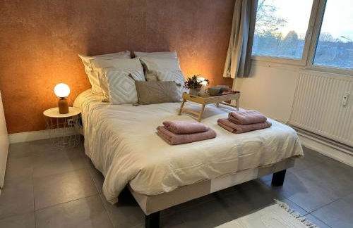 LeRelaisdOdile - Studio Cosy - Proche Metro - Parking Gratuit - Mons-en-Barœul - Foto 1