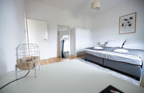 Business Design-Apartment Duisburg - 55qm, Küche & Arbeitsplatz - by Lott Living - Foto 15