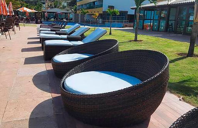 Flat Frente Mar - Praia de Tabatinga - Foto 42