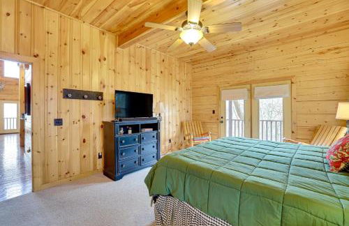 Spacious and Secluded Cabin 25 Mi to Bentonville! - Foto 14