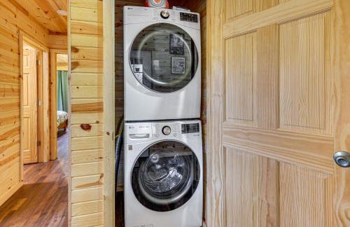 Greenbrier River On-Site! Modern-Rustic Log Cabin - Foto 18