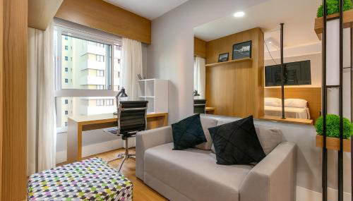 601B Studio LifeSpace, Elegância e Conforto no Batel CWB - Foto 4