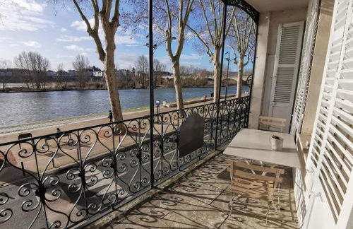 Appart Gîte Les Oiseaux- face Loire Quai du Châtelet - Foto 10