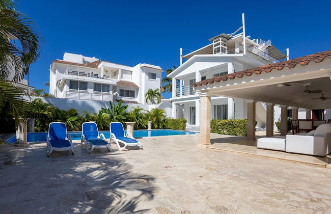 Beachfront 7BR Villa With Pool Maid Los Corales - Foto 41