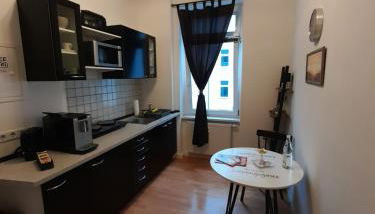 Apartment Kaffeeduft - Foto 5, stove, minibar