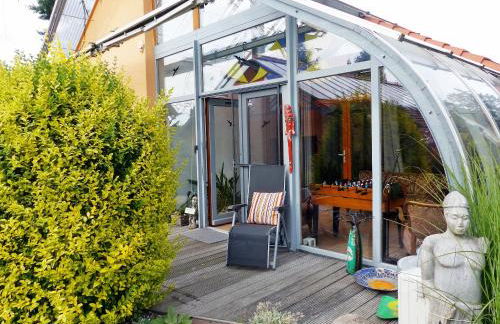 "Balmgarten" im Naturpark Usedom, Bio Solarhaus mit großem Garten - Foto 65