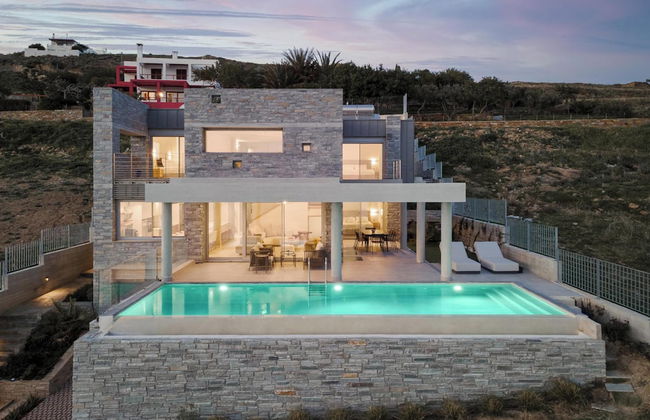 Luxurious Seafront Villa Karystos - Foto 46