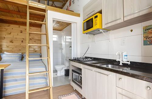 Casa 2 quartos, 6 pessoas, perto da praia, ar condicionado, wi-fi, cozinha completa, lavanderia, - Foto 56