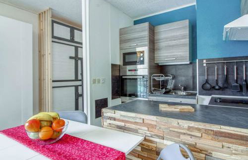 Studio confortable pour 4 personnes, cuisine équipée - FR-1-403-95 - Foto 6