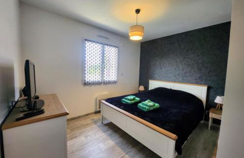 En Ardèche Villa de vacances l'Olympe climatisée avec sa piscine privée et chauffée - Foto 40