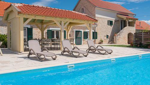 Rural Villa Olive Krka- 4 bedrooms, 3 bathrooms, private pool, park Krka 10 min - Foto 1