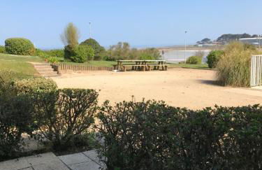Rez de jardin 5 pers avec piscine, vue directe sur la plage à 40 m - Foto 34