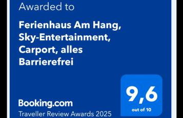 Ferienhaus Am Hang, Sky-Entertainment, DAZN, Carport, alles Barrierefrei - Foto 42