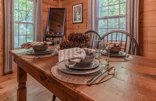 Smokies Cabin with Hot Tub and Arcade Games - Photo 34