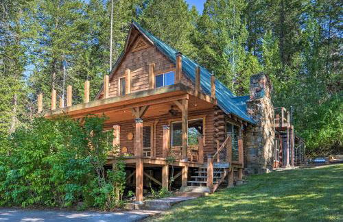 Alpine Adventures Cozy Log Cabin with Deck and Views! - Foto 4