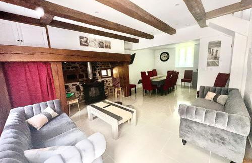 Gîte en Corrèze 12 pers, Piscine chauffée et Salle de jeux - Foto 29