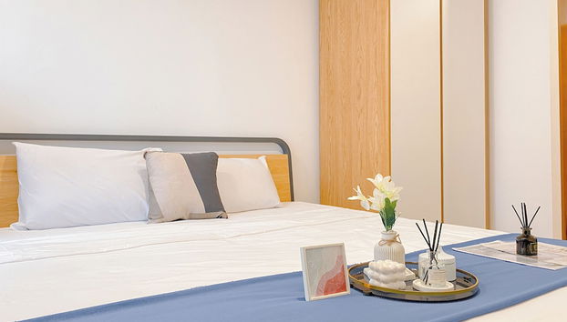 Minimalist And Comfy Studio Apartment At Cinere Bellevue Suites - Foto 4, Habitación