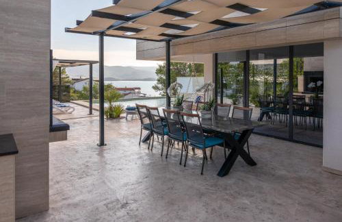 Villa Adria View Exklusive Villa am Meer mit Pool und BBQ für 8 Personen - Foto 49