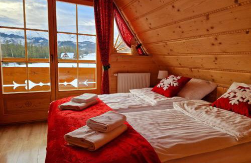 Góralski Domek Łopatówka z kominkiem i Banią - Jacuzzi! - Foto 67