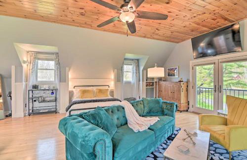 Stylish Studio with Fireplace about 3 Mi From Dtwn! - Foto 8