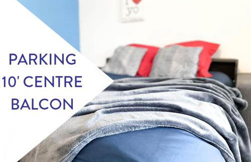 Le Studio Bleu*10' centre*Parking*Balcon - Foto 1