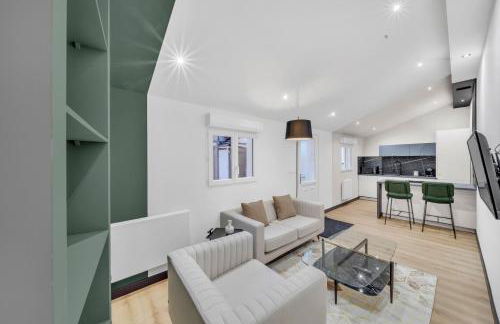 Élégance & Calme : Centre/Gare/Cité Gastronomie - Foto 9