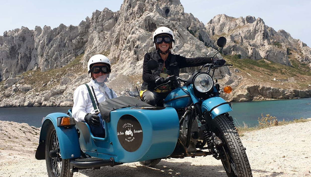 Sidecar tour of Marseille