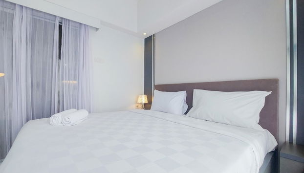 Comfy And Minimalist 1Br At Tamansari Bintaro Mansion Apartment - Foto 4, Habitación