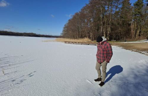 Domek nad jeziorem Chłop - Foto 14