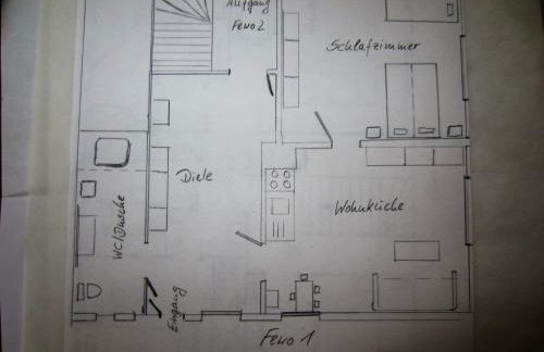 Ferienwohnung Bienwald mit Pool für 4 - 6 Personen mit 3 Schlafzimmern - Foto 28