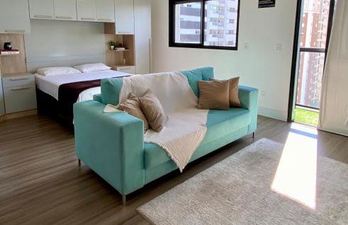 Studio em São José Wifi Piscina - Foto 14