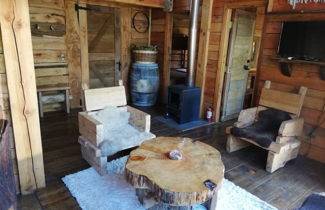 Cabaña Rústica 2 Maravillosa,con Troncos Nativos, con Orilla de Río Trancura - Photo 35