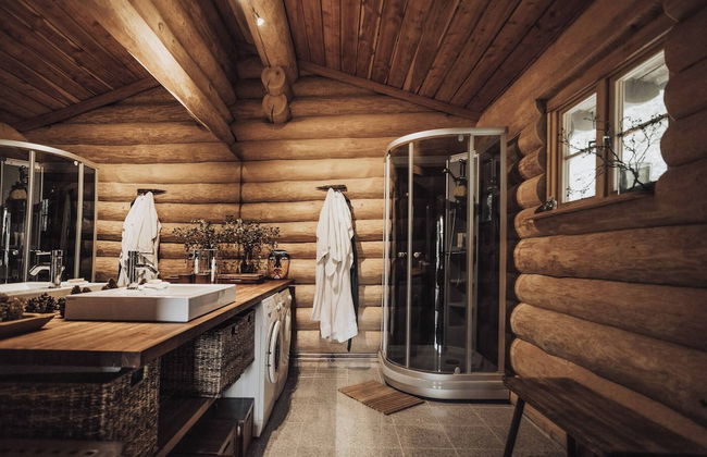 Fjordhygge, Cozy Log Retreat Near Sea & Forest - Sauna & Outdoor Living - Foto 25