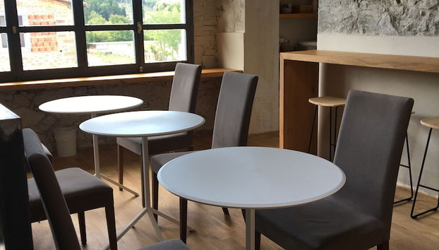 Zona de estar del vestíbulo