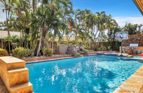 Sunny Paradise w Saltwater Pool Hot Tub Grill Sunrise - Foto 31