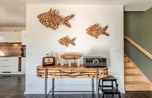 la villa iodée, le confort d une maison neuve équipée d une piscine intérieure chauffée toute l année, très proche des plus belles plages - Foto 10