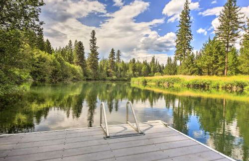 Waterfront Log Home with 95 Acres on Yaak River - Foto 35