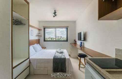 Aptos completos com lazer a poucos minutos da praia HFOs - Foto 32