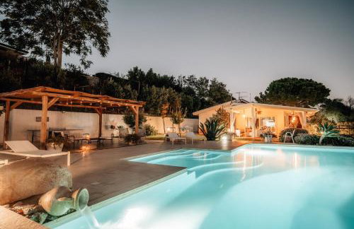 Villa Michaela con piscina privata e vista mare - Foto 15