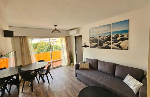 2 pièces lumineux, proche plage, parking, clim, hippodrome - Foto 10