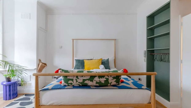 Central & Charmingly Curated 1BD Wifi Fulham - Foto 4, Habitación