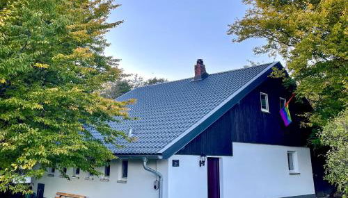 Spirkenhütte Fichtelberg - Ferienhaus bis 6 Personen - mit Sauna - am Fichtelsee - Foto 1