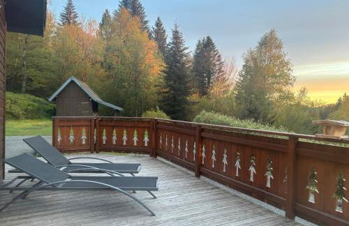Chalet avec jacuzzi privé, vue sur les Vosges - Foto 5