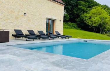 Villa* Piscine* Vue sur château de Beynac - Foto 13