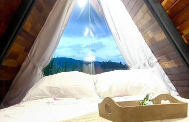 Chalé Na coruja e Chalé Encanto com BANHEIRA com AQUECEDOR e hidromassagem 7,5km centro Águas com COM CAFÉ, internet Starlink - Foto 20