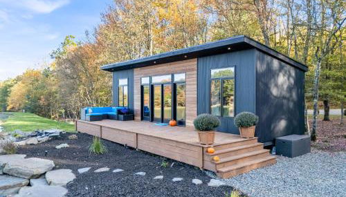 Tiny House on a Waterfall at Private Tiny Lake - Foto 3