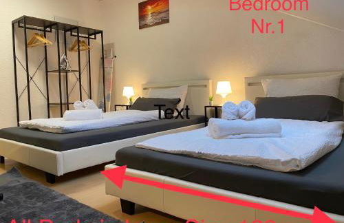 STN Deluxe Suite - Ferienwohnung mit 2 Schlafzimmer & Parkplatz, Highspeed WLAN, Netflix Premium, Zentral zu Audi & Schwarz Gruppe - Foto 5