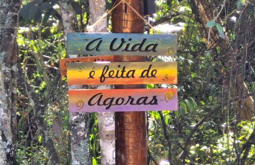 Chalé Recanto - ofurô, banheira, vista, cachoeira e lago em Alexânia - Foto 16