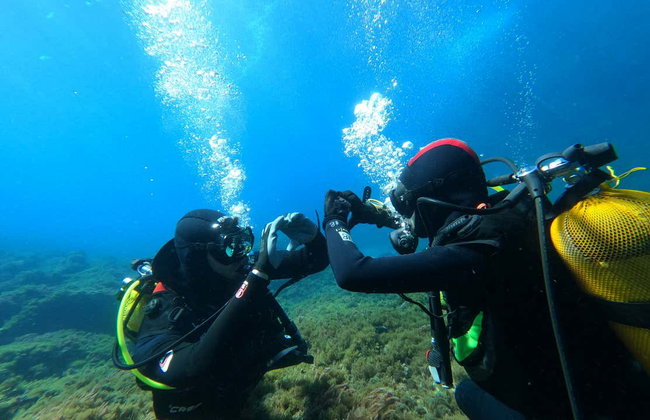 Baptême plongée sur la côte de Ciutadella - Photo 9