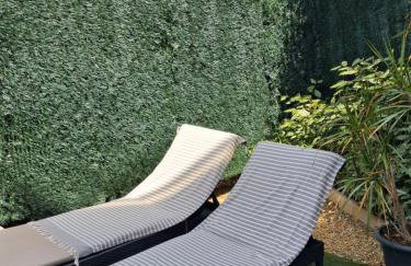 T2 Bord de mer avec jardin et piscine - Foto 8